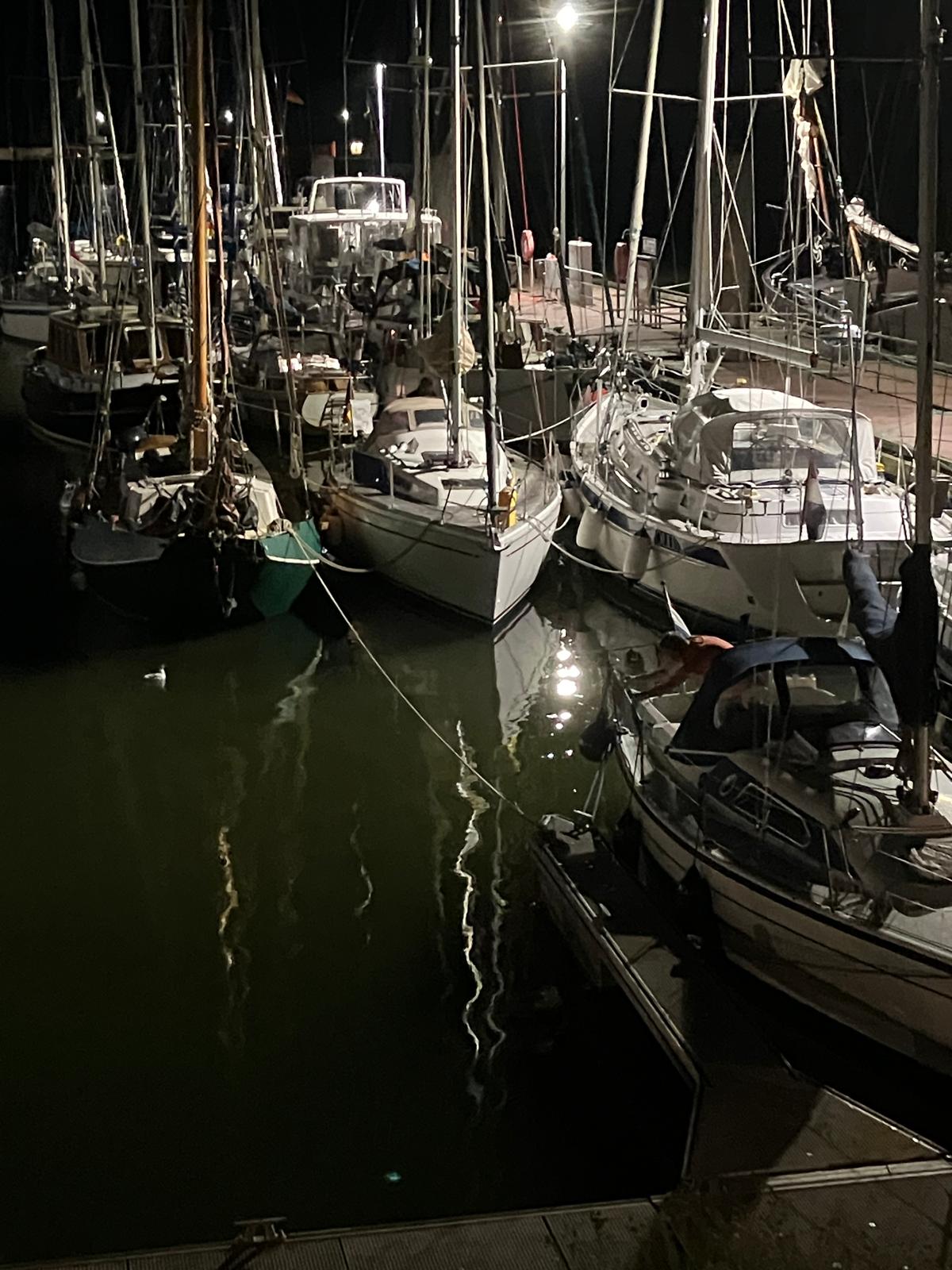 Durch die Nacht nach Borkum